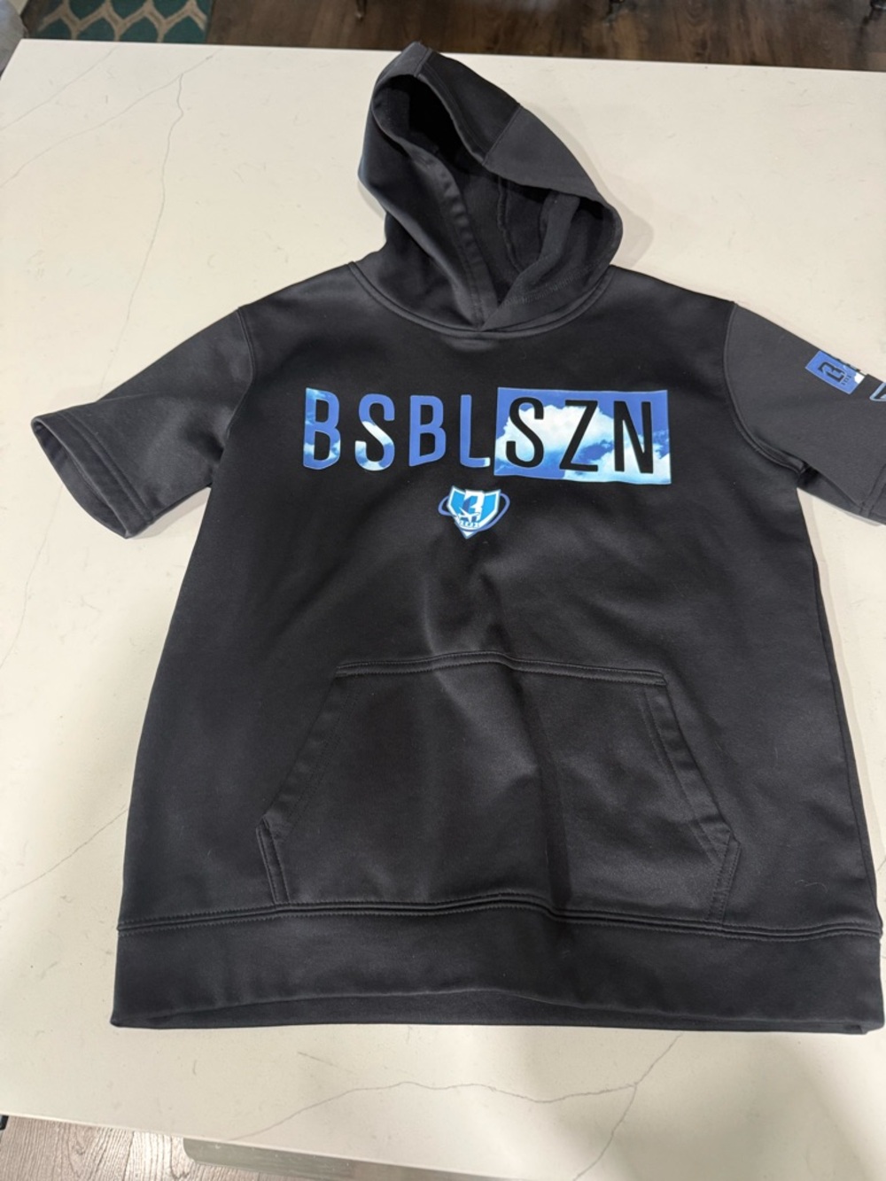 Baseball Lifestyle 101 short sleeved hoodie